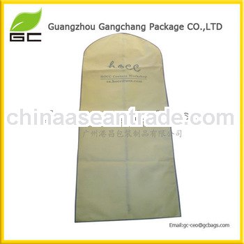 fashion style promotional custom printed wedding dress garment bags