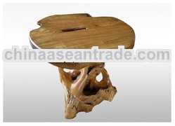 root table wooden craft