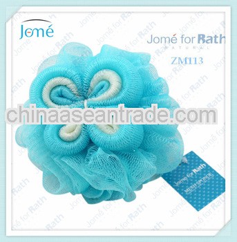 flower shaped bath sponge