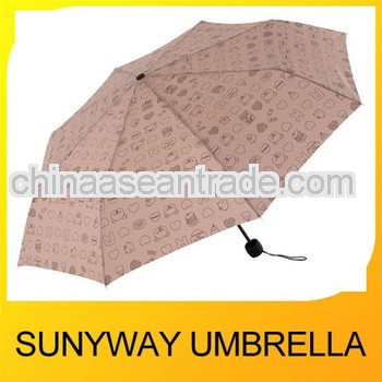 foldable mini handheld parasol for lady
