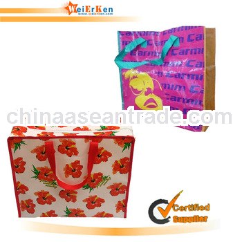 free sample and PP tote bag with lamination