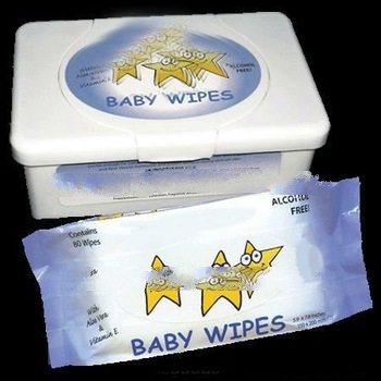 fresh and clean soft baby flip cap wet wipes