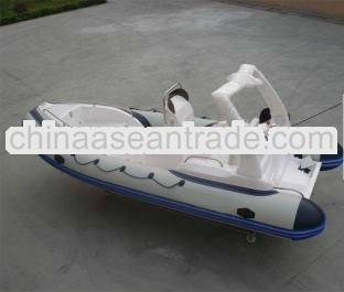 frp hull inflatable boat/RIB inflatable boat