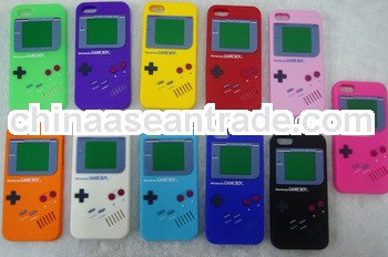 gameboy phone cover for iphone5c silicone protective case