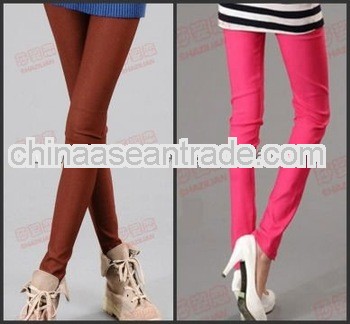 girls newest fashion candy colors leggings
