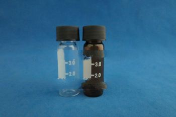 glass tubular vial with butyl rubbers
