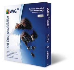AVG Anti-Virus Network Edition software 200 Computers 2 Years