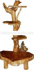 TEAK ROOT STAND TRS08