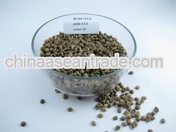 green coffee beans with competitive price