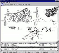 Spare Parts Catalogue Software-Zf Elcat
