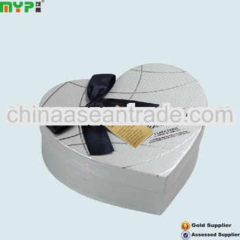 heart shape gift paper box for gift packaging