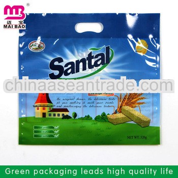 heat seal plastic fried snack food packaging bag wholesale