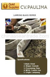 High Quality Indonesia Black Pepper