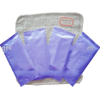 household Cleaning 20*20cm cotton towel wet tissue