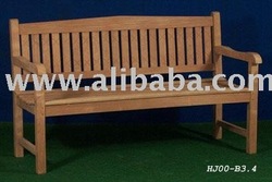teak garden furniture - bench HJ00-B3.4