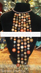 CLEOPATRA WOOD NECKLACE