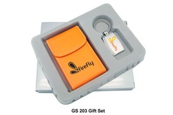 Christmas_New Year Business Gift Set_Name Card Holder & Keychain