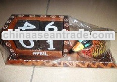 Calendar Wood Craft (bird)