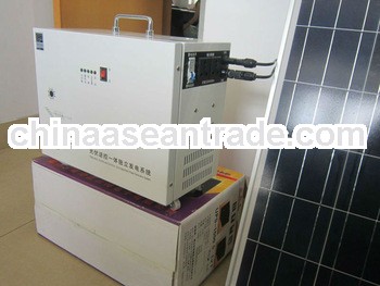 integrated solar power generator kit 500w