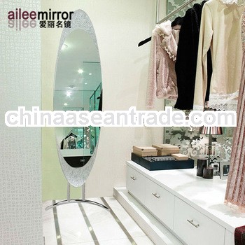 irregular wall mirror light for bathroom mirror iron cosmetic mirror