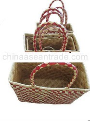 Bags made with natural fiber