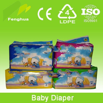 jumbo packed high quality baby diaper:baby dream