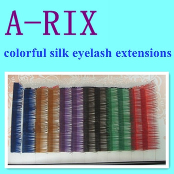 lash manufactory wholesale colorful eyelash extensions