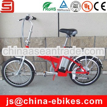 lithium battery foldable electric bicycle 36V 10Ah(JSE12)