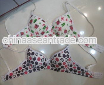 little dotted printed cutest fashiobn style bra design