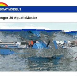 Scavenger 30 AquaticMaster Aluminium Garbage Collection Boat