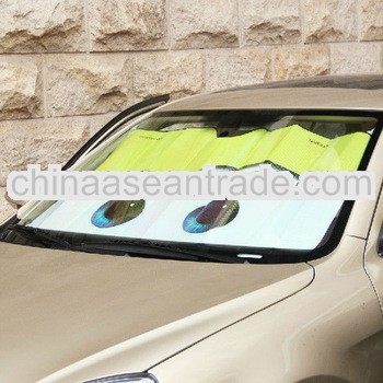 lovely design AIR BUBBLE WITH ALUMINIUM FOIL car front sun shade