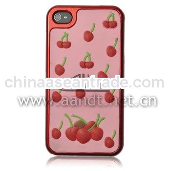 lovely metal mobile phone case cover protector for iphone4
