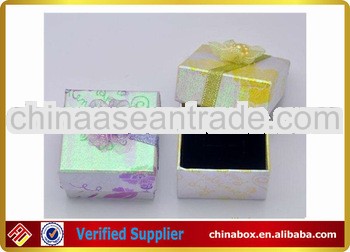 luxury OEM paper jewelry box all kinds of jewelry box