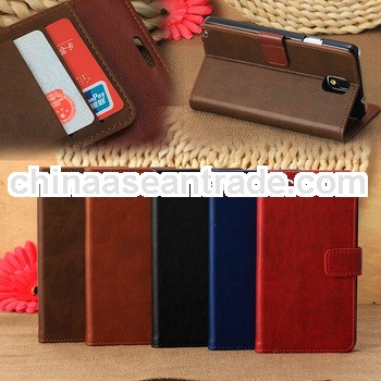 made in China leather case for Samsung Note 3 n9000