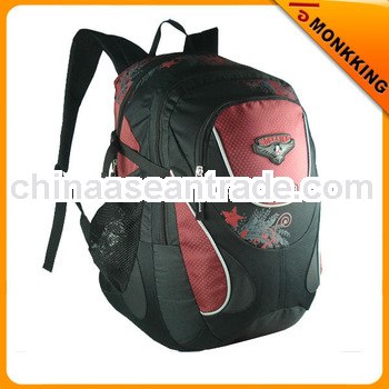 men's bag by 600D and microfiber with silk printing