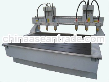 multi heads wood cnc router carving machine for wood furniture DM1325 with CE