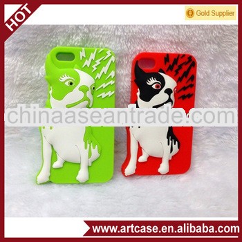 new arrival for iphone5 3d cartoon silicone case