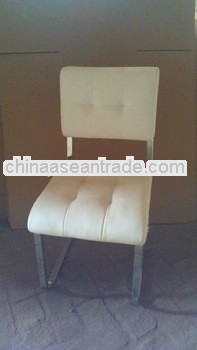 new design metal and PVC dining/leisure chair DC406