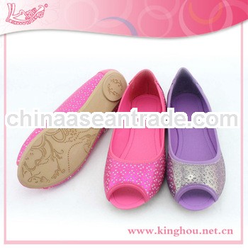 new style pu ballerina shoes for woman