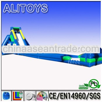newest gaint hippo inflatable slide/inflatable water slide