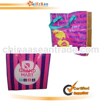 non-woven and low price pp recyclable bag