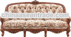  Mahogany Jepara Furniture, Accord Sofa 3 Seaters