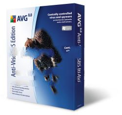 AVG Anti-Virus SBS (Small Business Server) Edition software 180+1 Computers