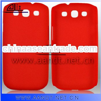 pc material red sublimation cover cases for Samsung S3