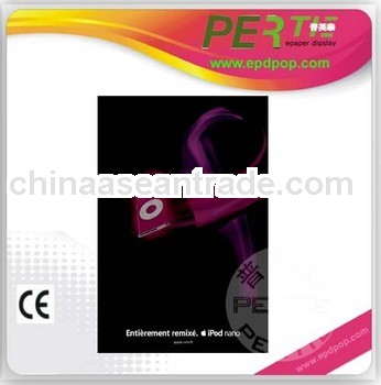 projective projection advertising e-paper display for POP decca advertisement