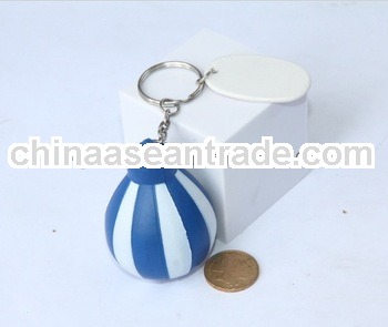 promotional 6.3cm white PU foam ball; PU anti stress ball