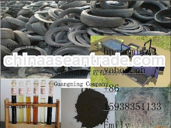 recycle waste tires to oil machinery made in