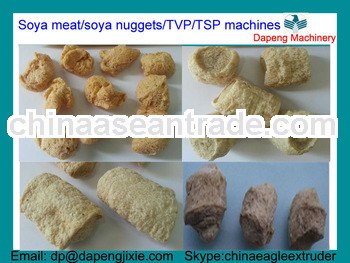 soy meat processing line/textured vegetable soya protein making machines