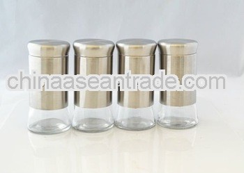 stainless steel canister square