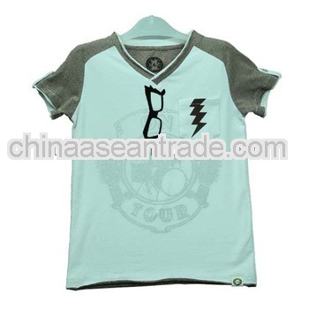 summer printed breathable t-shirt for boy